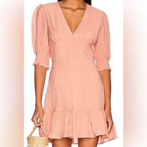 MINKPINK Vera Mini Dress Pink Large